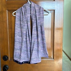 Lululemon Vinyasa Scarf Rulu in Space Dye Camo Tender Violet